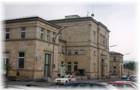 Bahnhof Bad Kissingen vom Bahnhofsvorplatz